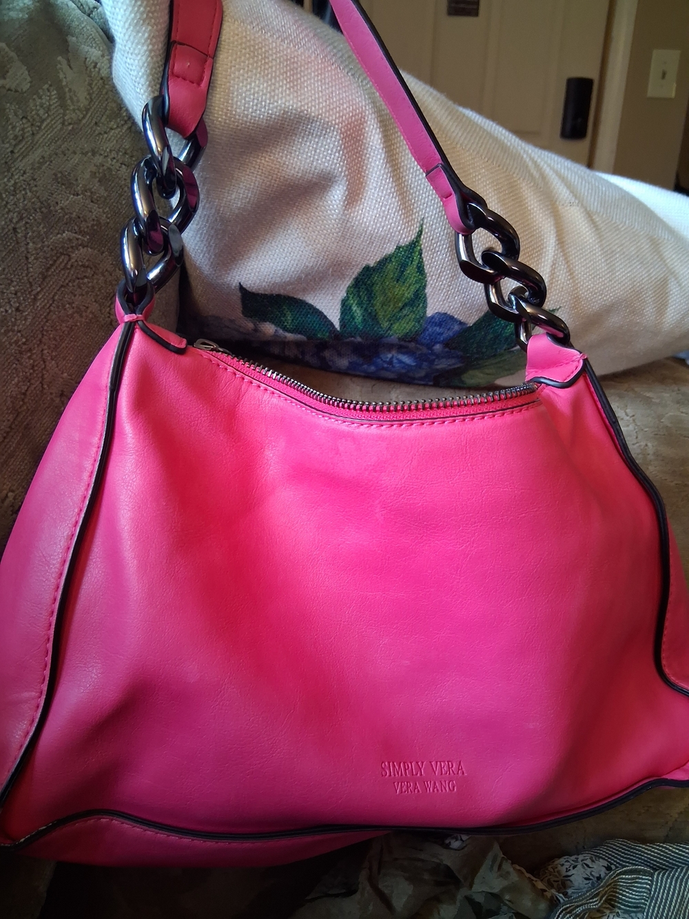 Simply Vera Vera Wang Hot Pink Shoulder Bag